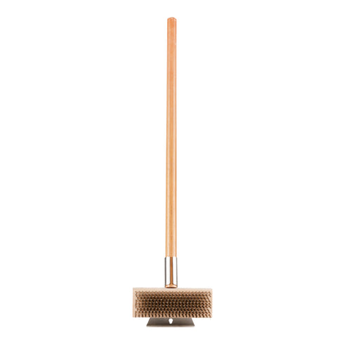 Felton Brushes Heavy Duty Oven / Grill Brush, 27", Wood/Stainless Steel Wires