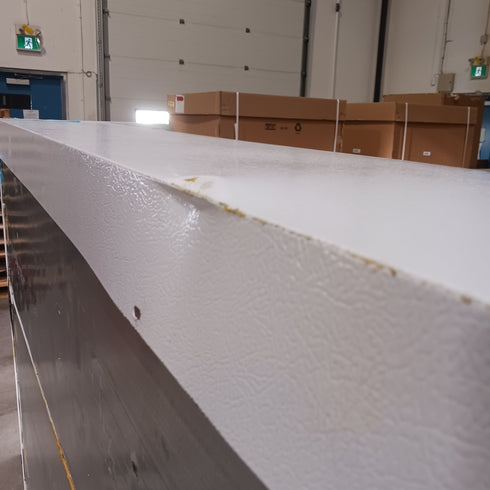 Hussman C2NX12XLPM Merchandiser Refrigerator, Horizontal Air Curtain, 12', White, SCRATCH & DENT FINAL SALE