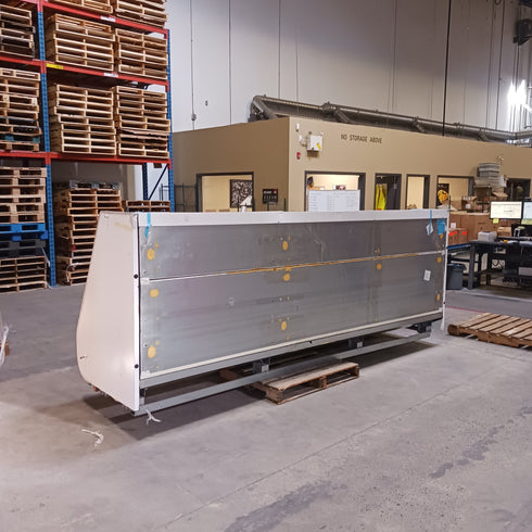 Hussman C2NX12XLPM Merchandiser Refrigerator, Horizontal Air Curtain, 12', White, SCRATCH & DENT FINAL SALE