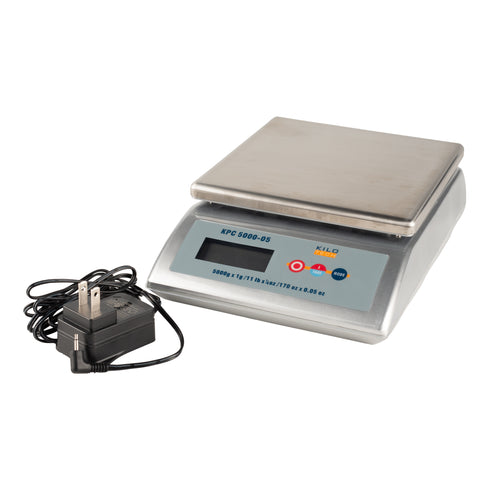 Kilotech KPC-5000-05 Digital Portion Scale, 5 kg