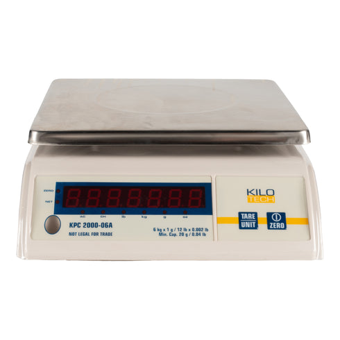 Kilotech | KPC-2000-06A Balance numérique de contrôle des portions, 6 kg