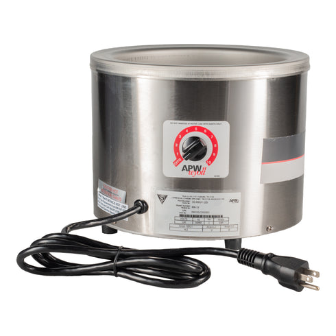 APW Wyott Classic Round Countertop Warmer