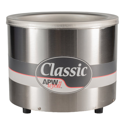 APW Wyott Classic Round Countertop Warmer