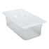 Cambro | Bac gastronome translucide de taille 1/3