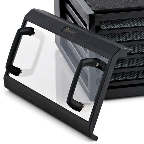 Excalibur 3548CDB Deluxe Digital Dehydrator with Timer, 5 Trays, Clear Door, Black, 120V