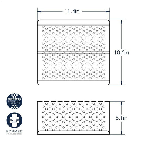 Nordic Ware Grill Tent, Stainless Steel, FINAL SALE