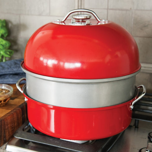 Articles nordiques | Kit d'extension de fumoir pour bouilloire, acier aluminisé