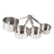 Rabco 4 Piece Heavy Duty Measuring Cup Set, Stainless Steel