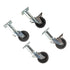 Pitco Adjustable Swivel Casters, 9" (4-pack)
