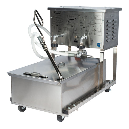 Pitco | Machine portative de filtration d'huile P14, capacité de 55 lb, 120 V