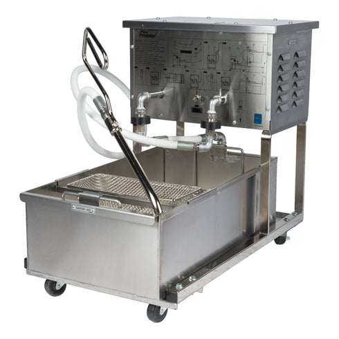 Pitco | Machine portative de filtration d'huile P14, capacité de 55 lb, 120 V