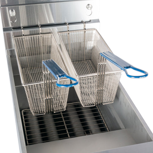 Pitco | Friteuse au gaz économique Solstice SG14, 50 lb, gaz naturel