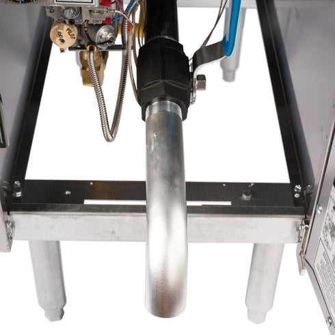 Pitco | Friteuse au gaz économique Solstice SG14, 50 lb, gaz naturel