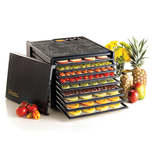 Excalibur 3926TB Deluxe Dehydrator with Timer, 9 Trays, Black, 120V