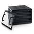 Excalibur 3926TCDB Deluxe Dehydrator with Timer, 9 Trays, Clear Door, Black, 120V
