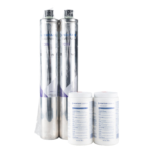 Pentair 9797-22 Everpure Kleensteam II Twin Filtration System