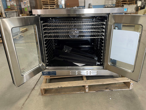 Duke Manufacturing E101-G Full Size Gas Convection Oven, Natural Gas, SCRATCH & DENT FINAL SALE