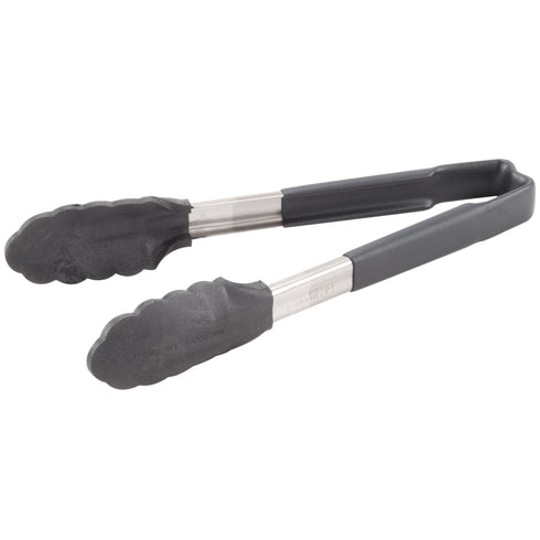 Vollrath High Temp Kool-Touch Nylon End One-Piece Tongs, Black, FINAL SALE