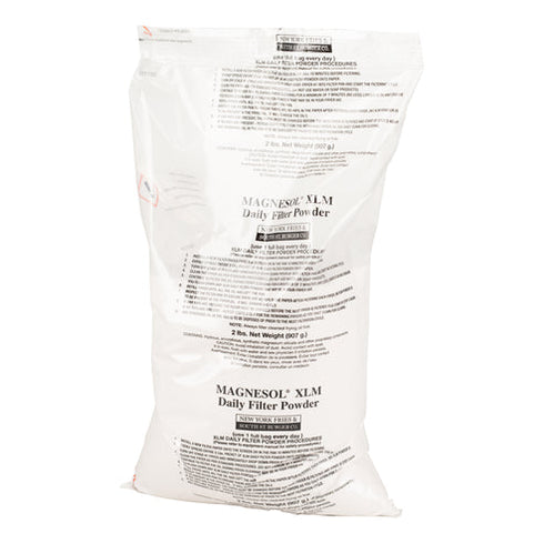 General Filtration Magnesol XLM Fryer Oil Filter Powder, 2 lb pouch (15-pack)