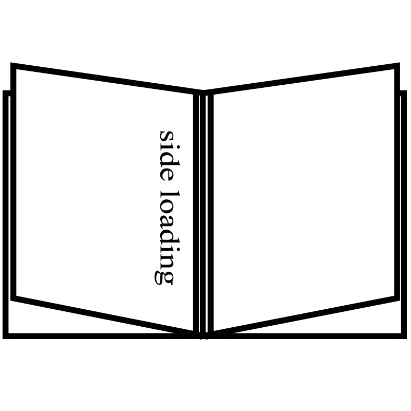 Universal Bindery Economy Menu Cover, 4 Pages, 8 Viewing Sides, Clea