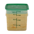 Cambro CamSquares FreshPro Storage Container, 4 qt, Translucent