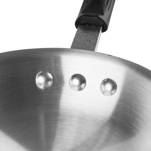 SignatureWares Heavy Duty Frying Pan, Aluminum, Natural Finish, 8" (6-pack)