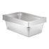 SignatureWares Full Size Food Pan, 6" Deep, 24 Gauge Stainless Steel (6-pack)