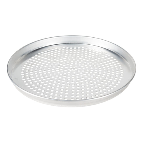 SignatureWares Deep Dish Perforated Pizza Pan, Aluminum