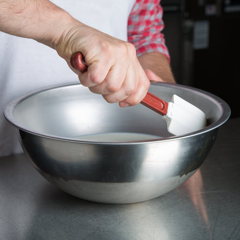 Vollrath | Spatule en silicone haute température, rouge