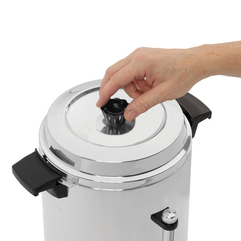 West Bend 13500 Coffee Urn, 55 Cup, Aluminum