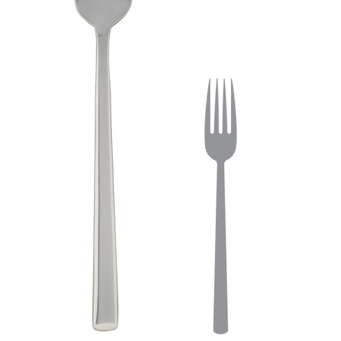 Acierite | Fourchette à salade/dessert Yuki, 7 1/2" (paquet de 12)