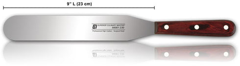 Canada Cutlery Straight Spatula, 9", Wood Handle, FINAL SALE