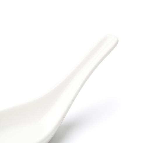 Browne Foundation Asian Soup Spoon, White (24-pack)