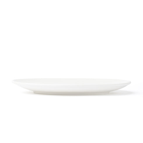 Browne / Assiette ovale modèle "coupe", 10" x 7.25", blanc, (paquet de12)