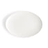 Browne / Assiette ovale modèle "coupe", 10" x 7.25", blanc, (paquet de12)