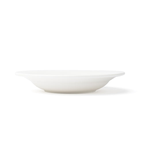 Browne Foundation Round Rimmed Bowl, 8.5 oz, White (36-pack)