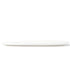 Browne / Assiette ovale modèle Foundation avec insertion, blanc, 13.25" x 7.5", (paquet de 12)