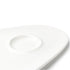 Browne / Assiette ovale modèle Foundation avec insertion, blanc, 13.25" x 7.5", (paquet de 12)