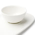 Browne / Assiette ovale modèle Foundation avec insertion, blanc, 13.25" x 7.5", (paquet de 12)