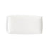 Browne Foundation Rectangular Coupe Plate, 9.25" x 5.25", White (36-pack)
