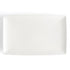 Browne Foundation Rectangular Coupe Plate, 12.25" x 8", White (12-pack)
