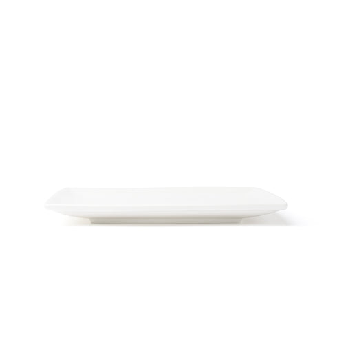 Browne Foundation Square Coupe Plate, 8", White (36-pack)
