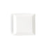 Browne Foundation Square Wide Rim Plate, 6", White (36-pack)