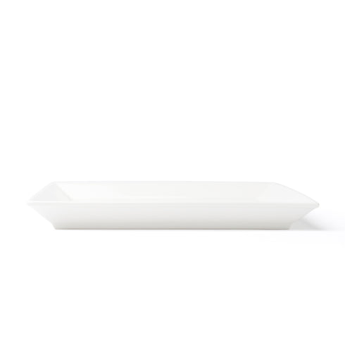 Browne / Assiette carrée large rebord modèle Foundation, 8.5", blanc, (paquet de 36)