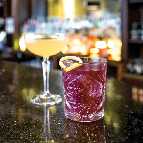 Libbey Hobstar Double Old Fashioned Glass, 12 oz (12-pack)