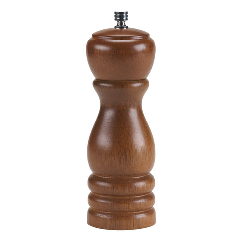 Browne Wooden Pepper Mill, Walnut Finish