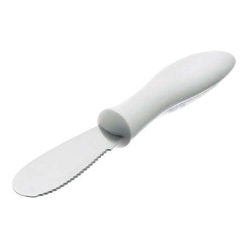 Browne Butter Spreader, 1.3" x 3.5" Blade, White Handle