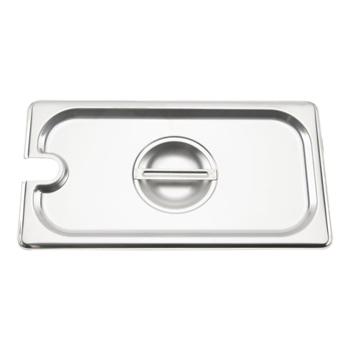 Browne | Couvercle de bac gastronome encoché, acier inoxydable