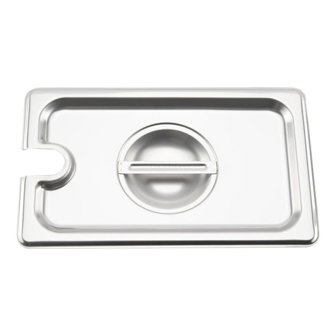 Browne | Couvercle de bac gastronome encoché, acier inoxydable