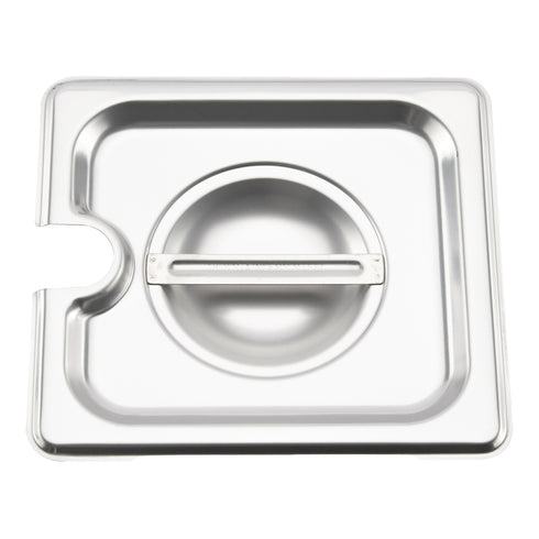 Browne | Couvercle de bac gastronome encoché, acier inoxydable
